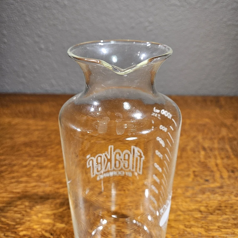 Fleaker Corningware Glass Flask